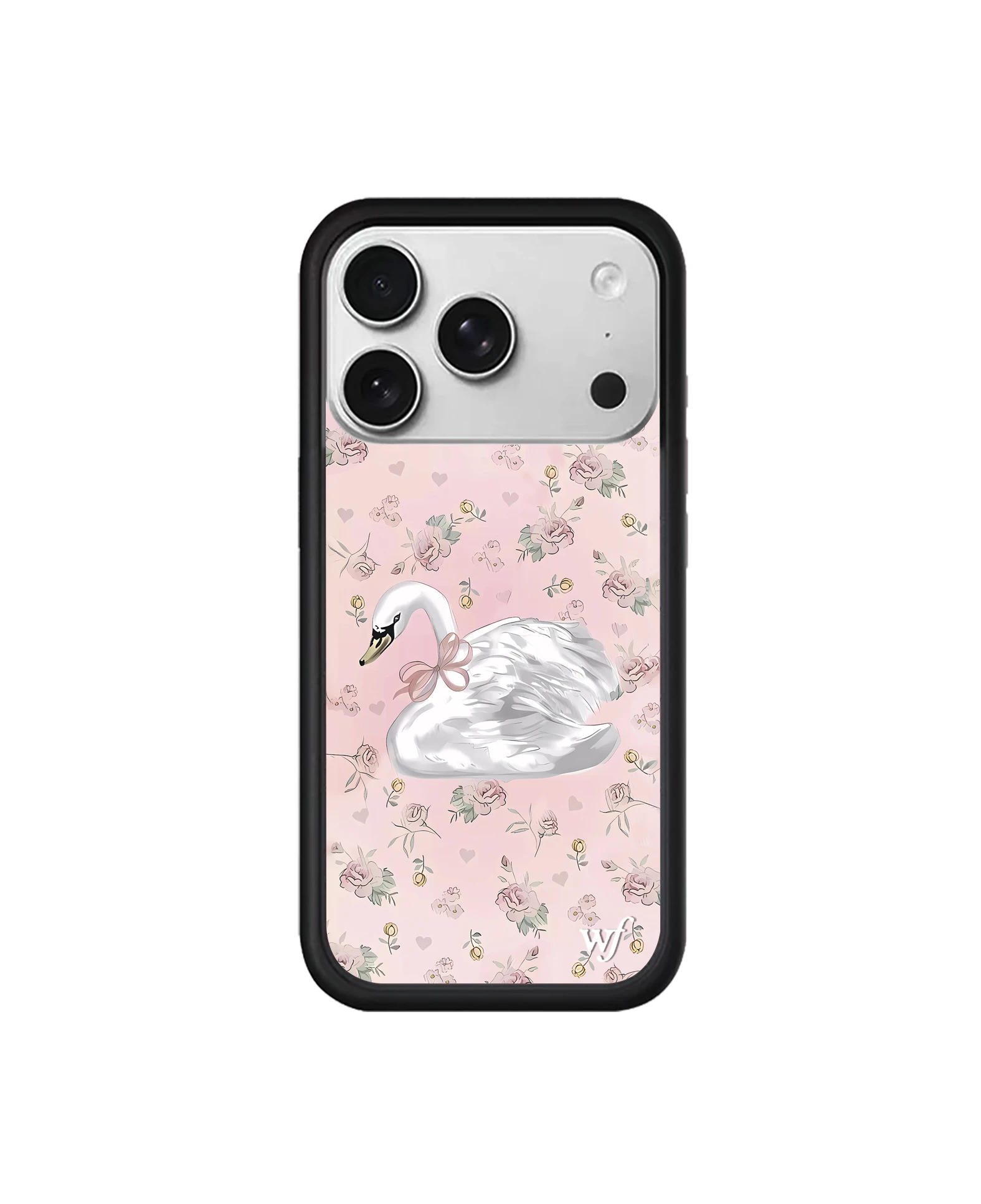 Etui na telefon w stylu WildFlower dla iPhone 17 Pro Max 16 15 14 13 12 Plus Air, odporne na wstrząsy, ochronne, estetyczne, z motywem kwiatowym i owocowym. — zdjęcie produktu 3