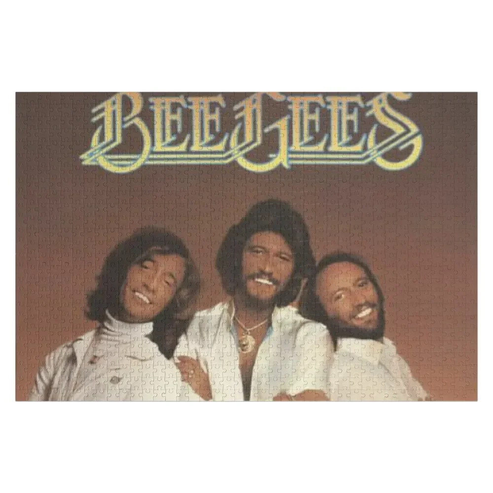 Bee Gees cover Jigsaw Puzzle Works Of Art Customizable Gift Picture Game Children Puzzle