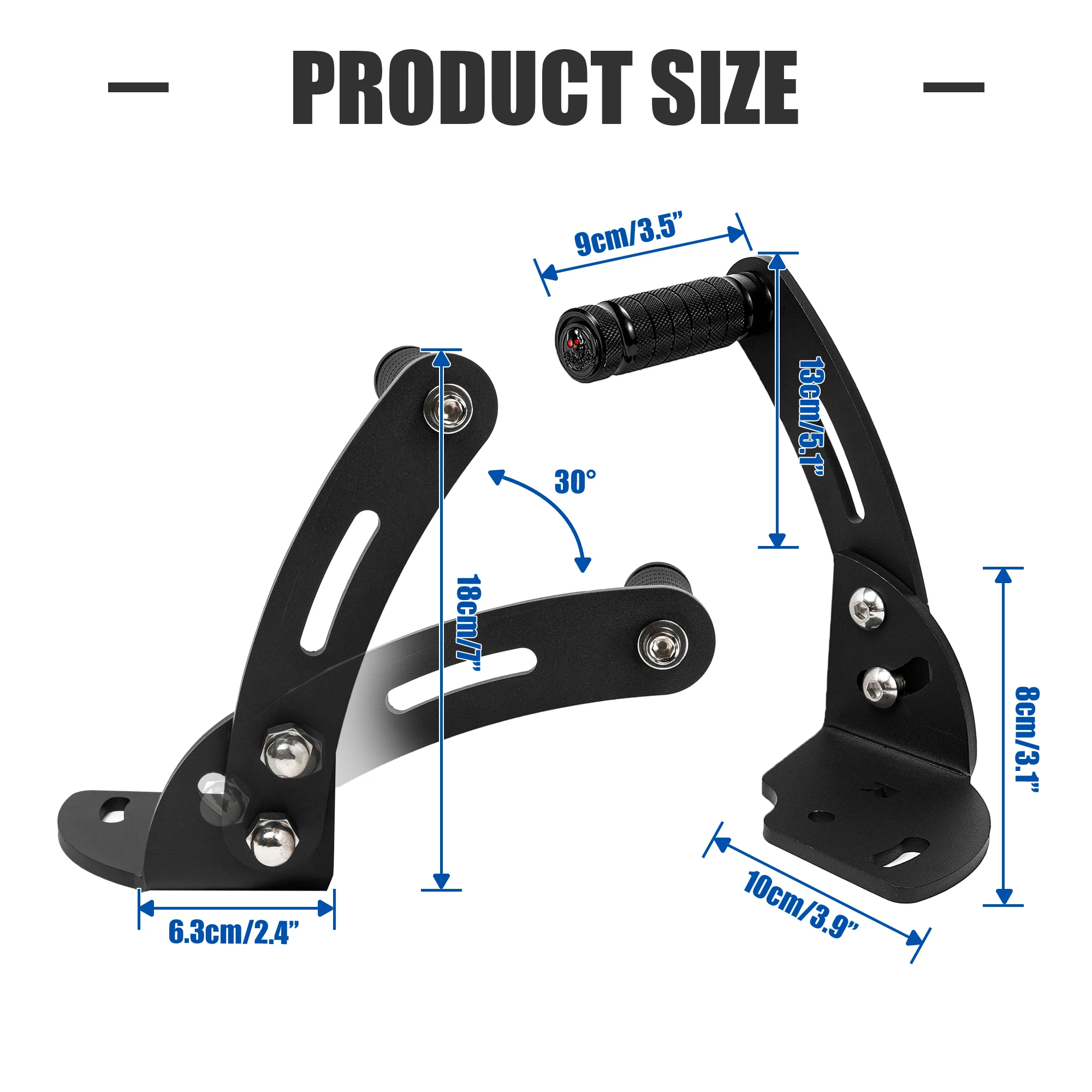 Tricycle Highway Pegs For Can Am Spyder F3 2015-2022 Accessories Adjustable Floor Board Footrest Extensions Peg Mount Floorboard