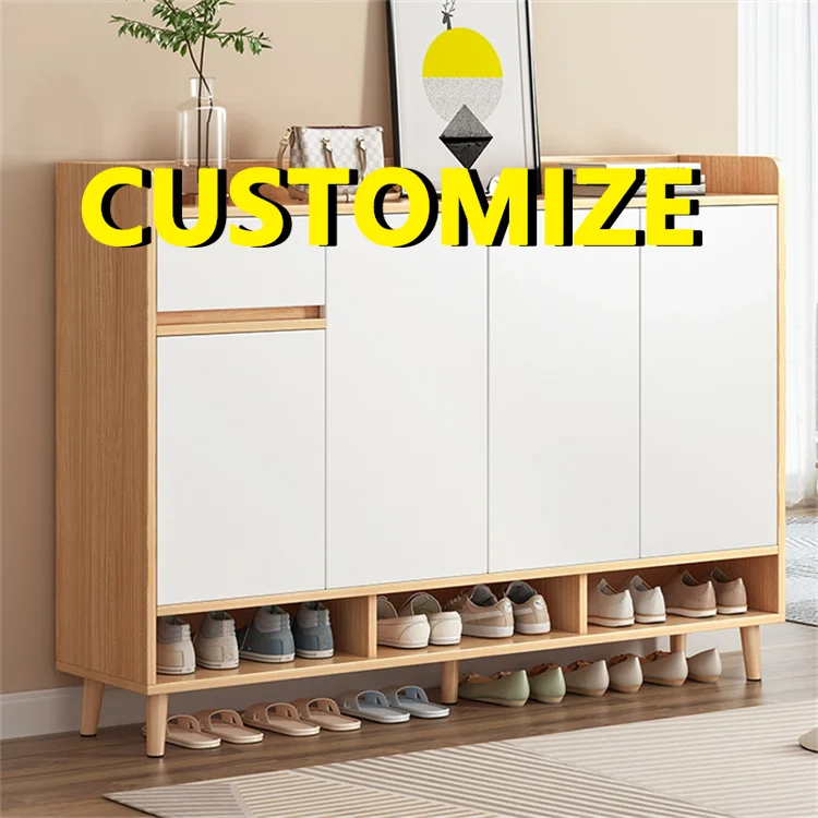 Any Size Custom Universal Household Storage Cabinet High Density Honeycomb Alloy Water Resistant Multi Layer Entryway Shoe Organ