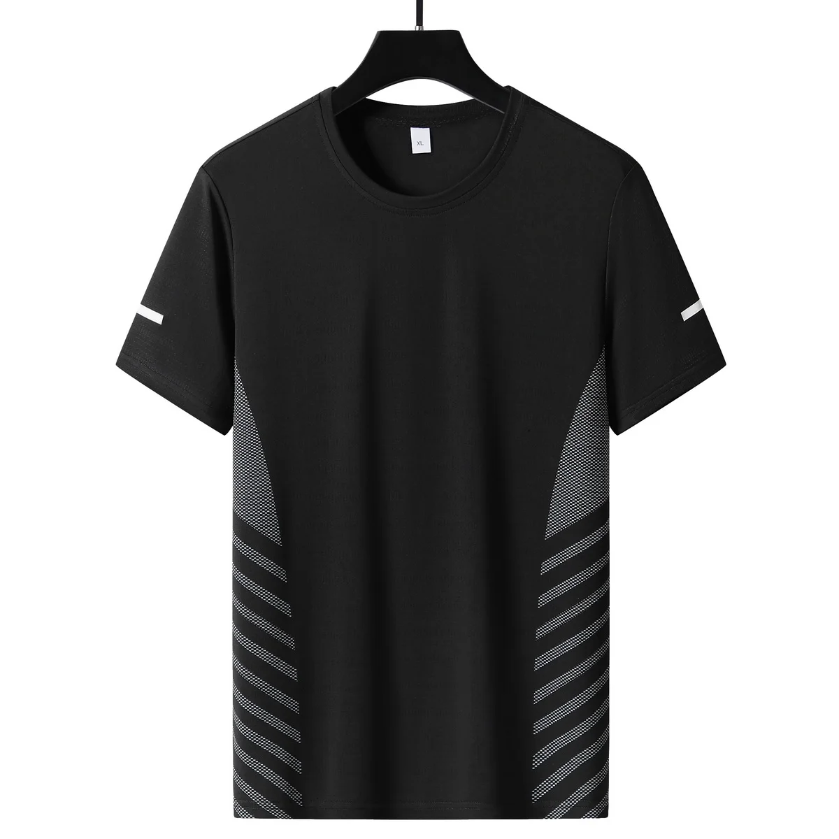 Szybka, sportowa koszulka do biegania męska na 2024 T-Shirt krótkie rękawy letnie casualowe OverSize 5XL koszulki stroje gimnastyczne