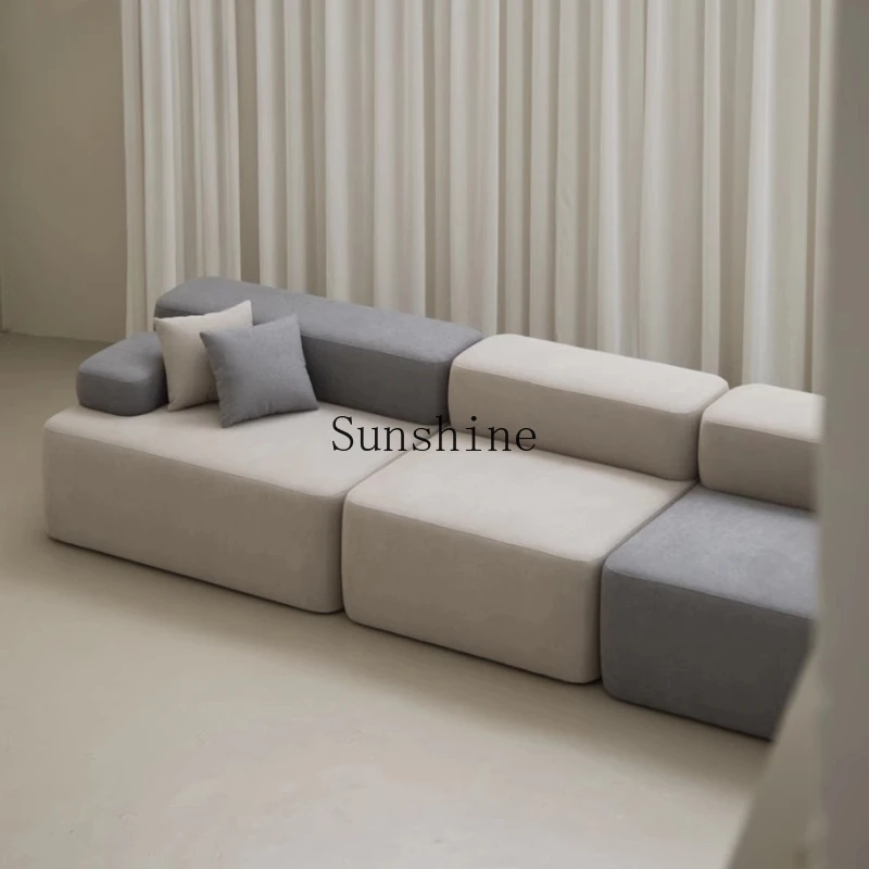 

Nordic simple small apartment living room ins module, design, creative contrast color free combination