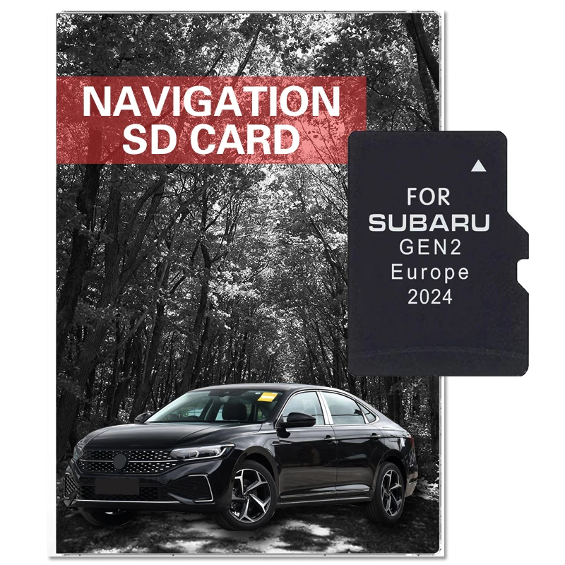 

2024 P56YH03-E2024 for Subaru GEN2 Impreza/XV/Forester/WRX/STI Car Navigation Update EU UK Maps GPS TF Card Road coverage 99%