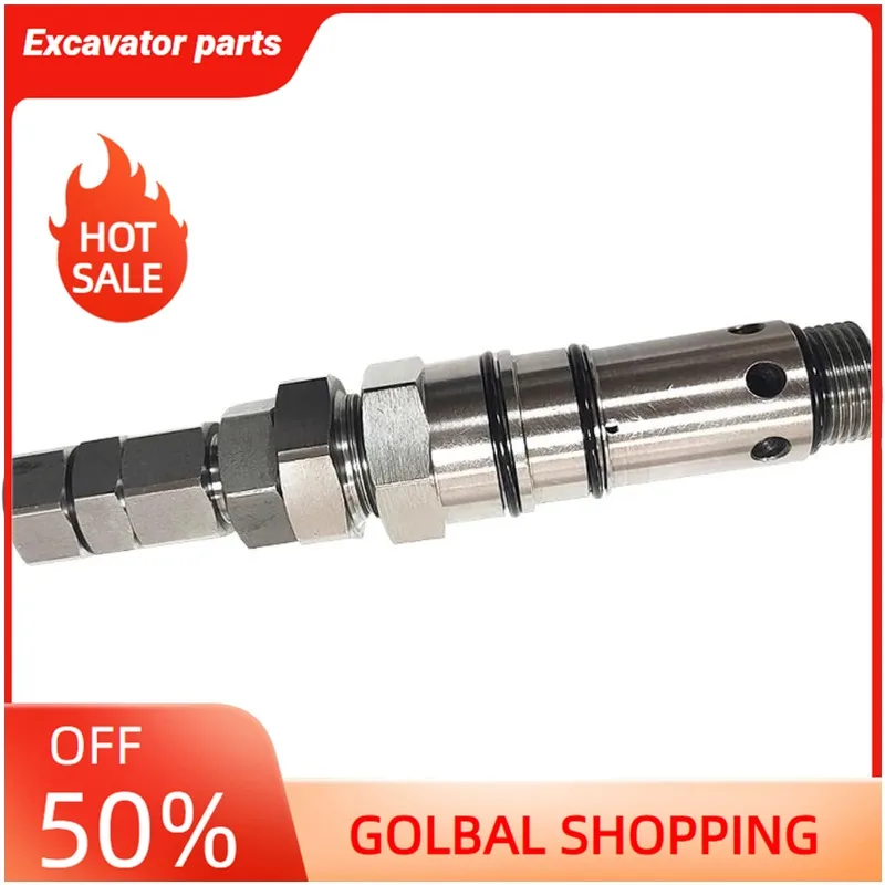 352-7113 Válvula de alívio principal 3527113 compatível para peças de escavadeira Caterpillar CAT E320D E325D E329D E330D