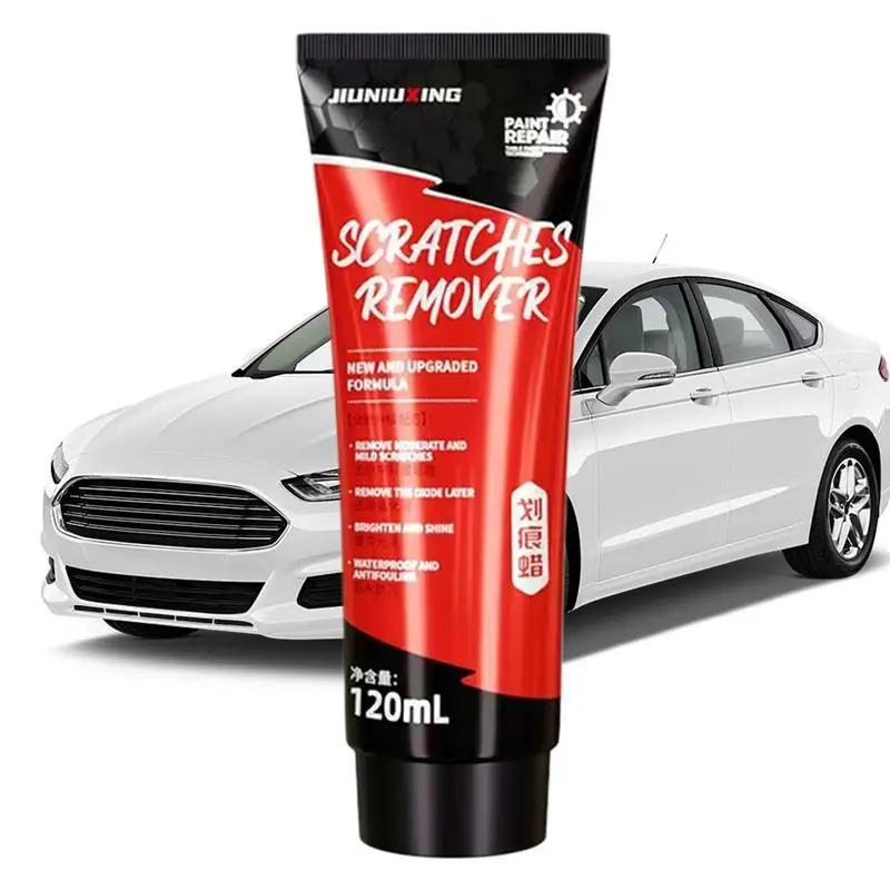 Car Wax Scratch Remover Professional Hydrophobic Auto Paint Repair Multifunctional Scratch Eraser 120ml Scratch Remover For