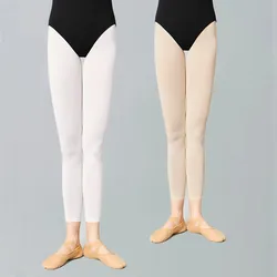 Collant da donna per balletto Nucleo da balletto Professionale Bianco Nono Collant Convertibili Calzini da ballo Collant Abito da ballo per bambini