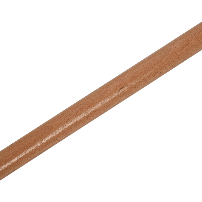 Natural fibra de coco WC Bowl escova cabeça, Beechwood Handle para banheiro, resistente versão moderna, nova atualização