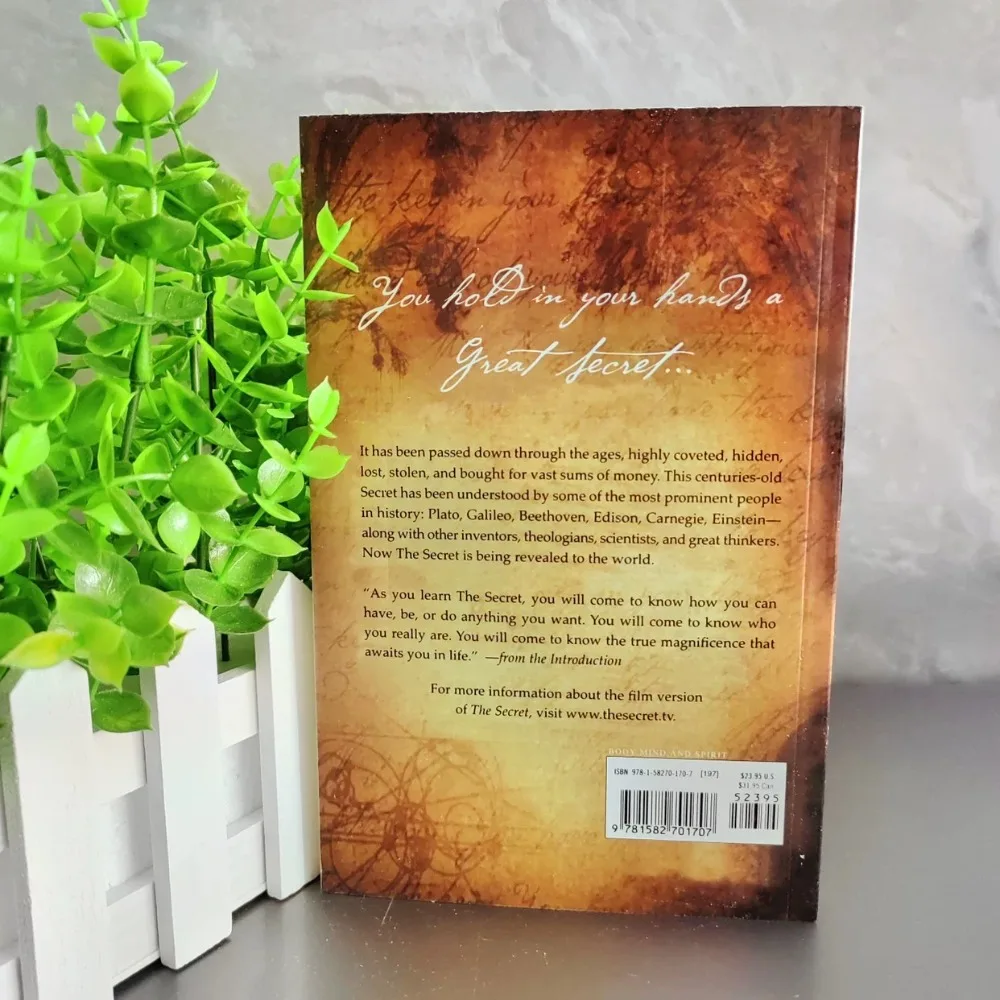 The Secret by Rhonda Byrne Paperback Book