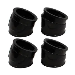 4pcs Intake Manifold Boot Joint Carburetor Carb for Honda CB750C CB750F CB750K CB750SC 16211-425-000
