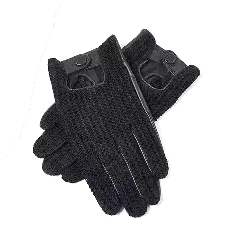 Summer All Finger Retro Gloves Motorcycle Sheepskin Leather Retro Driving Men/Women Racing Bicycle Rider Leather Motorcycle