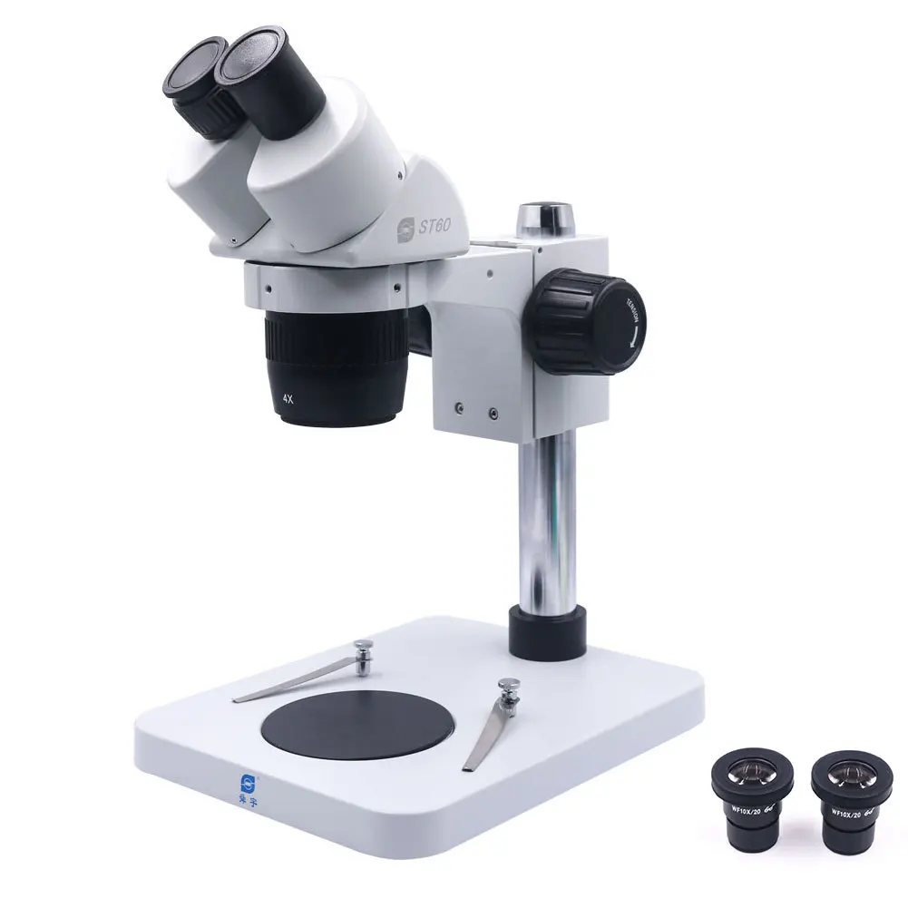 

20X 40X Binocular Micro-Inlaid Bracket Lab Dental Stereoscopic Microscope Metal Magnifying Glass for Diamond Setting