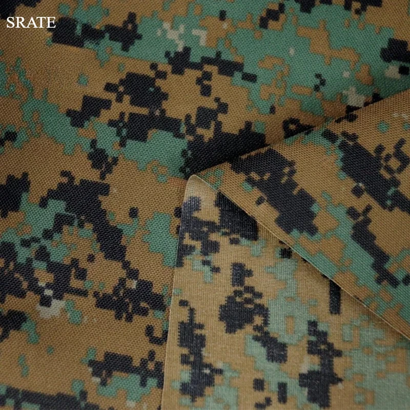 

1000D Camouflage Fabrics Polyester Air-textured Yarn High-strength Abrasion-resistant and Waterproof Vest Fabric Sewing Tatical