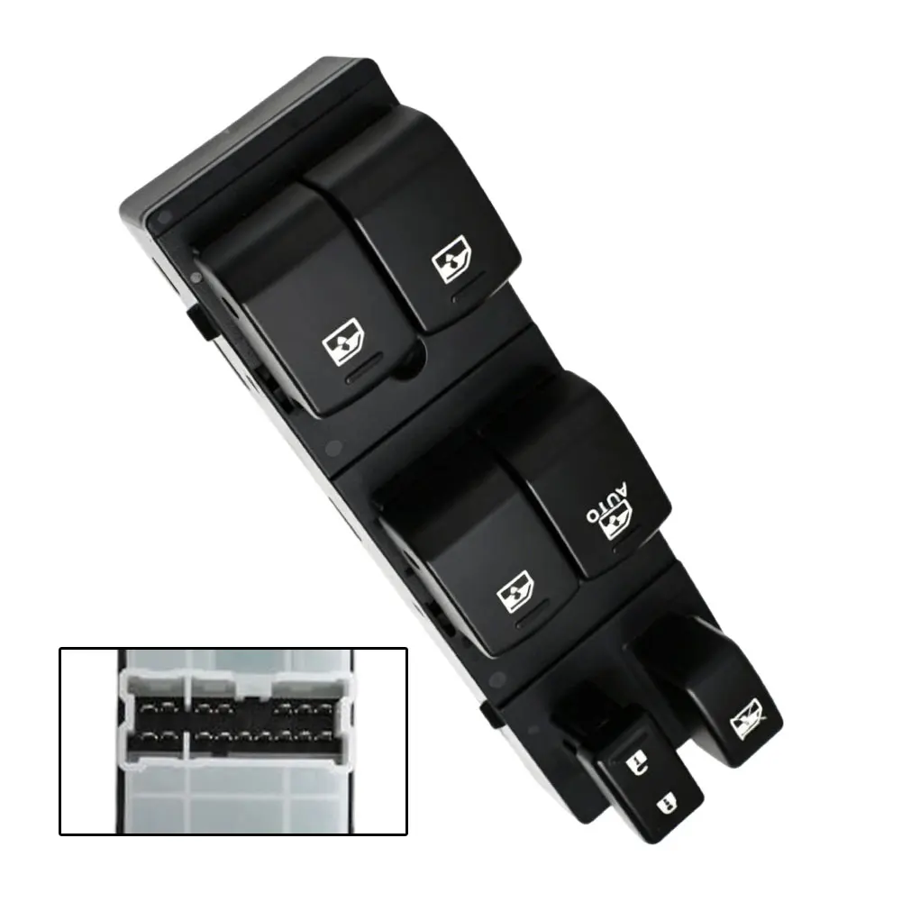 

Front Left Driver Power Switch Window Switch Driver Side Switch Master Window Switch Direct Replacement Easy Installation
