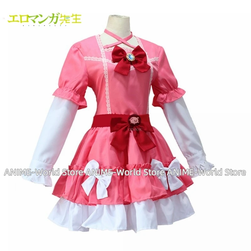 Anime Eromanga Sensei Yamada Elf Dress Uniform Cosplay Costume Custom Made Any Size