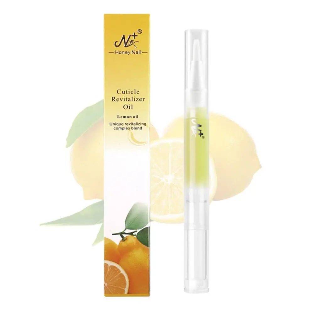 Pincel portátil para cutículas con aroma Floral, hidratante, revitalizador de uñas de 2ML, cuidado de manicura con sabor a fruta