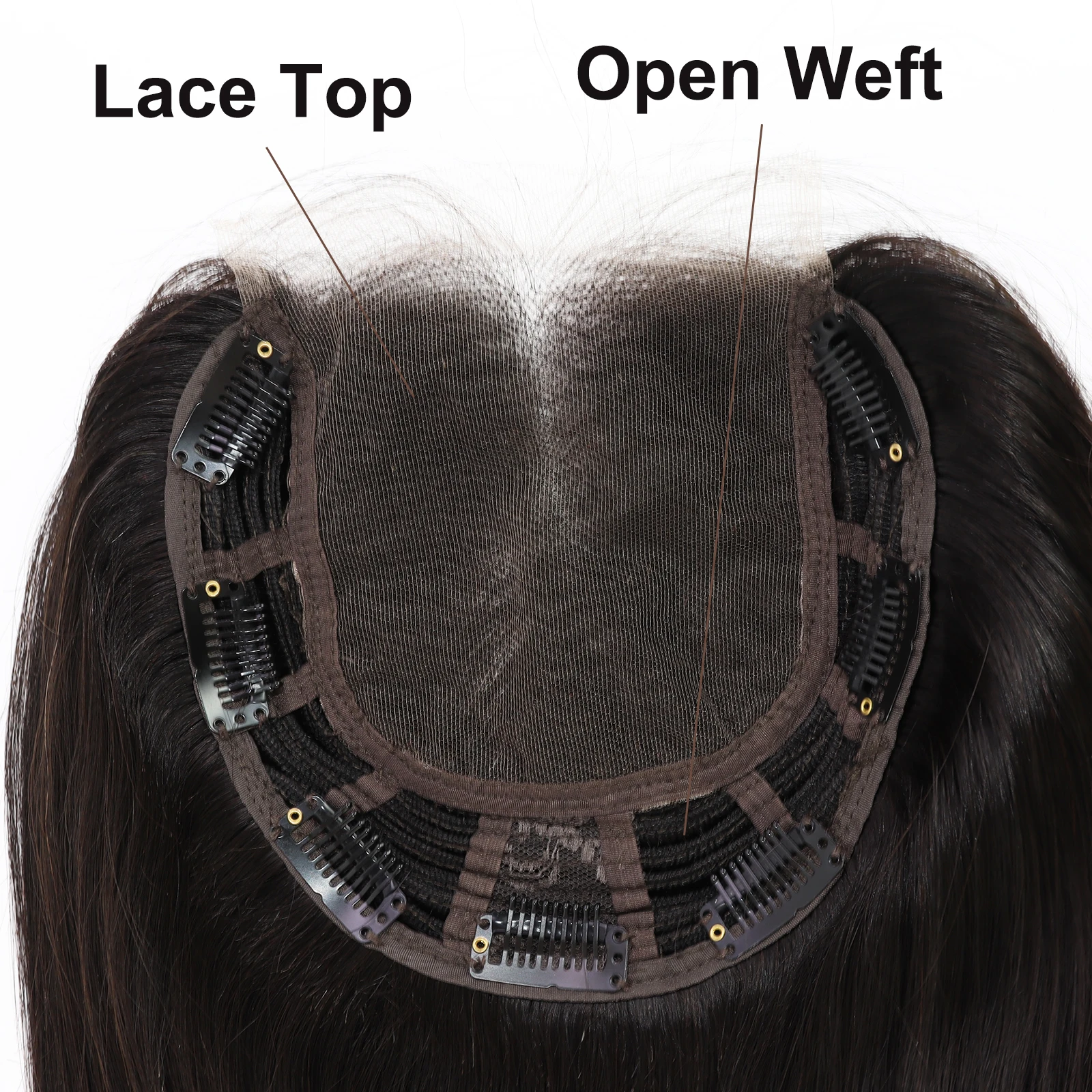 أسود طبيعي HD الدانتيل إغلاق توبر الدانتيل فروة الرأس قاعدة مستقيم الأوروبي ريمي الإنسان هيربيسي عقدة ابيض دائم للمرأة #4