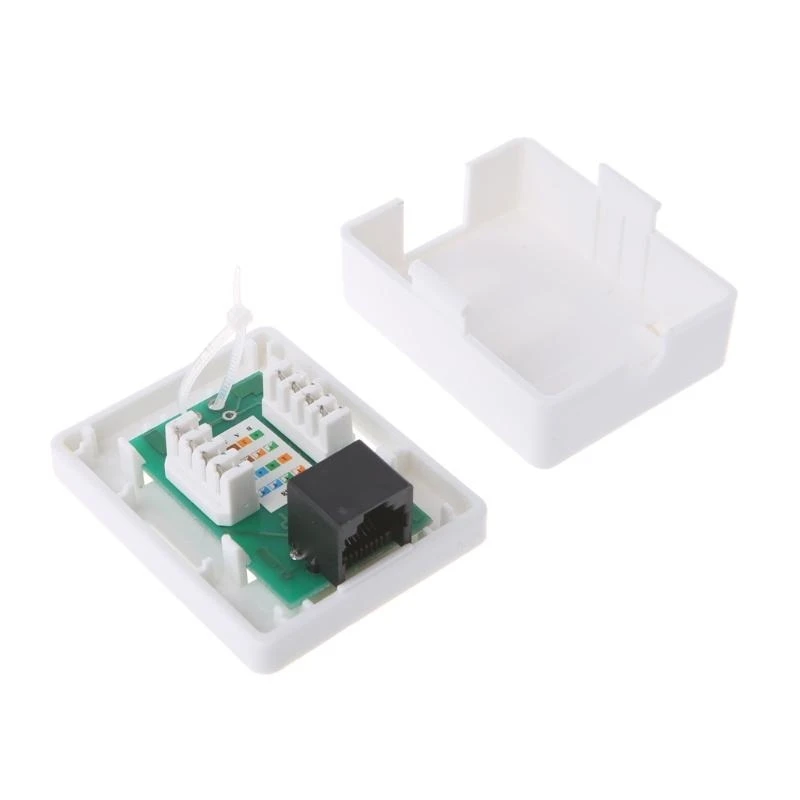  CAT6 RJ45 Keystone Coupler Ethernet Coupler RJ45 Connector CAT6 Female to Female
