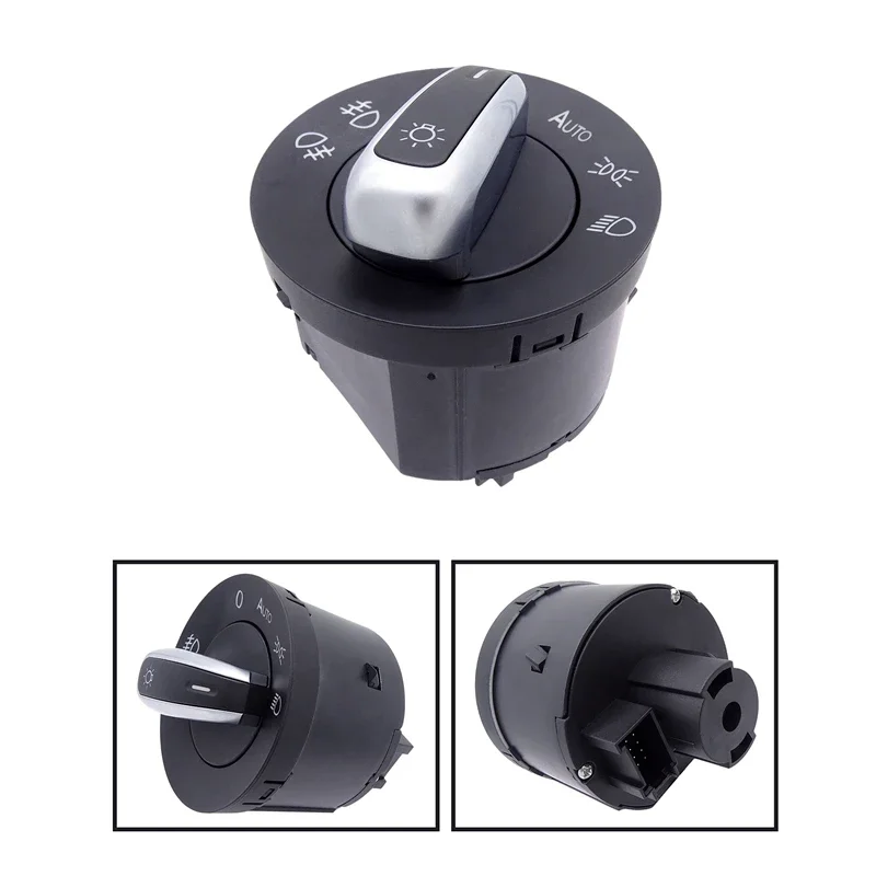 

5ND941431B Car Headlight Switch Knob for Golf Jetta MK5 MK6 GTI Passat B6 B7 CC Touran Tiguan