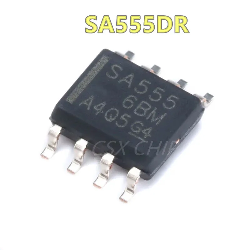 SA555DR SA555D SA555 SOP-8 جديد الأصلي 10 قطعة/الوحدة #1