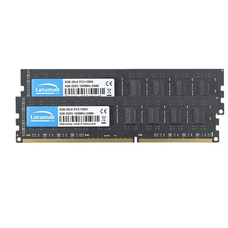 Memória RAM DDR3, Memória de PC para Intel AMD, 8GB, 1600, 1866, 2133, 2400 MHz, PC3-12800, 17000, 19200, 240PIN, DIMM 1.5V