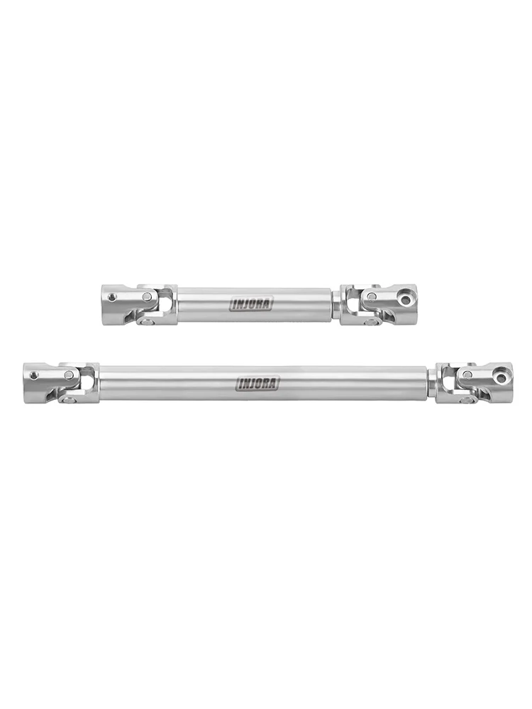INJORA roestvrijstalen aandrijfassen voor 1/18 FCX18 K10 HUMMER EV - afbeelding 2