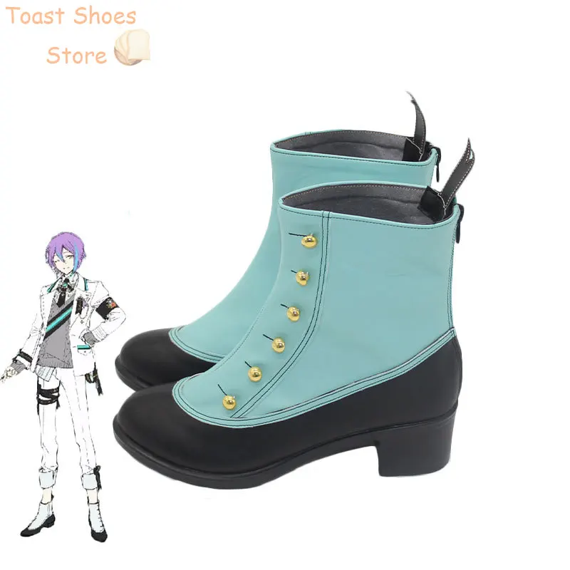 Kamishiro Rui Cosplay Sapatos, Game Project Sekai, Sapatos Coloridos Stage PU, Botas de Carnaval de Halloween, Cosplay Adereços, Costume Prop