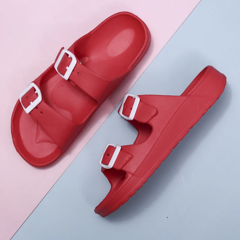 House Slippers Lightweight Adjustable EVA Sandals with Dual Straps for Couples Ideal for Outdoor & Indoor Slipper for Men Women - view 3