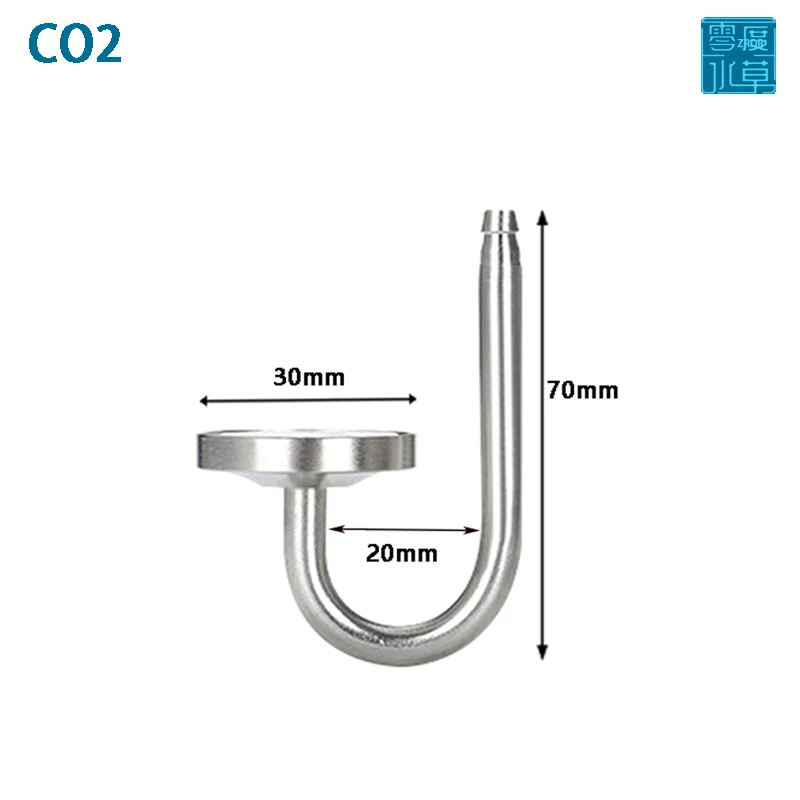 ZRDR aquarium CO2 atomizer fish tank CO2 generator adjustment pressure reducing valve CO2 diffuser aquatic plant CO2 atomizer