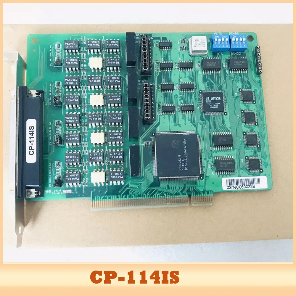 For MOXA 1141S 4-port industrial RS-422/485 PCI Multi Serial Port Card CP-114IS