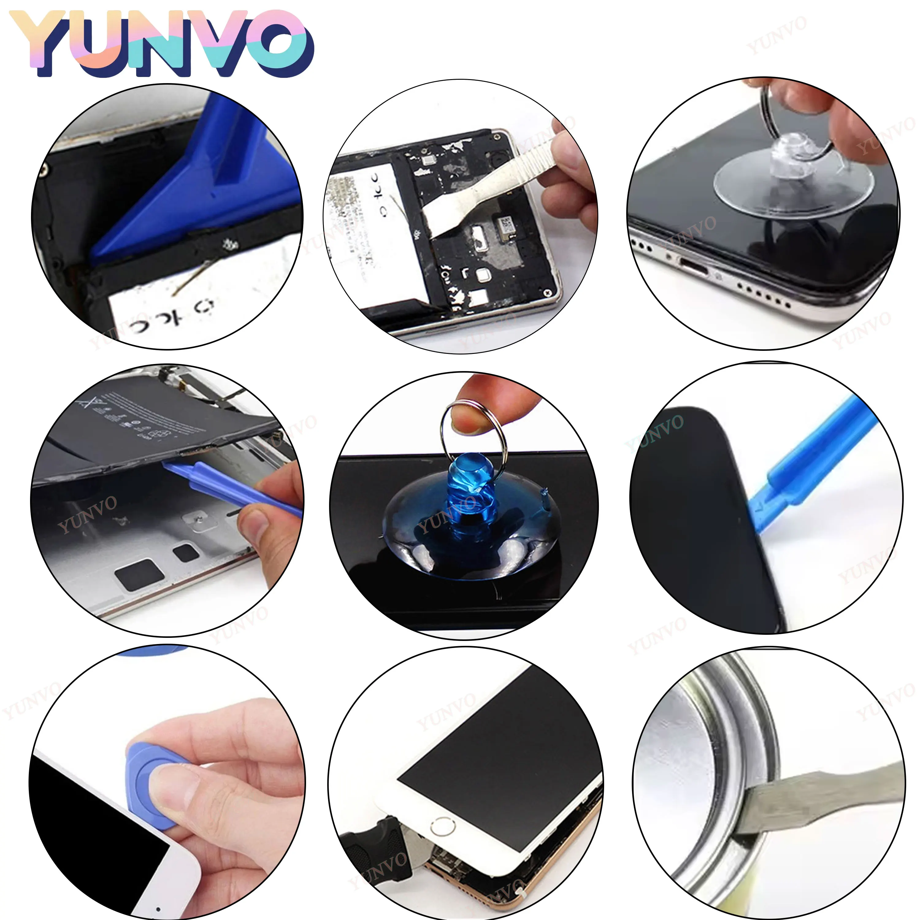 Desmontar ferramenta de abertura plástico picareta pá triângulo pry ferramentas tela abertura spudger eletrônica suprimentos pé-de-cabra