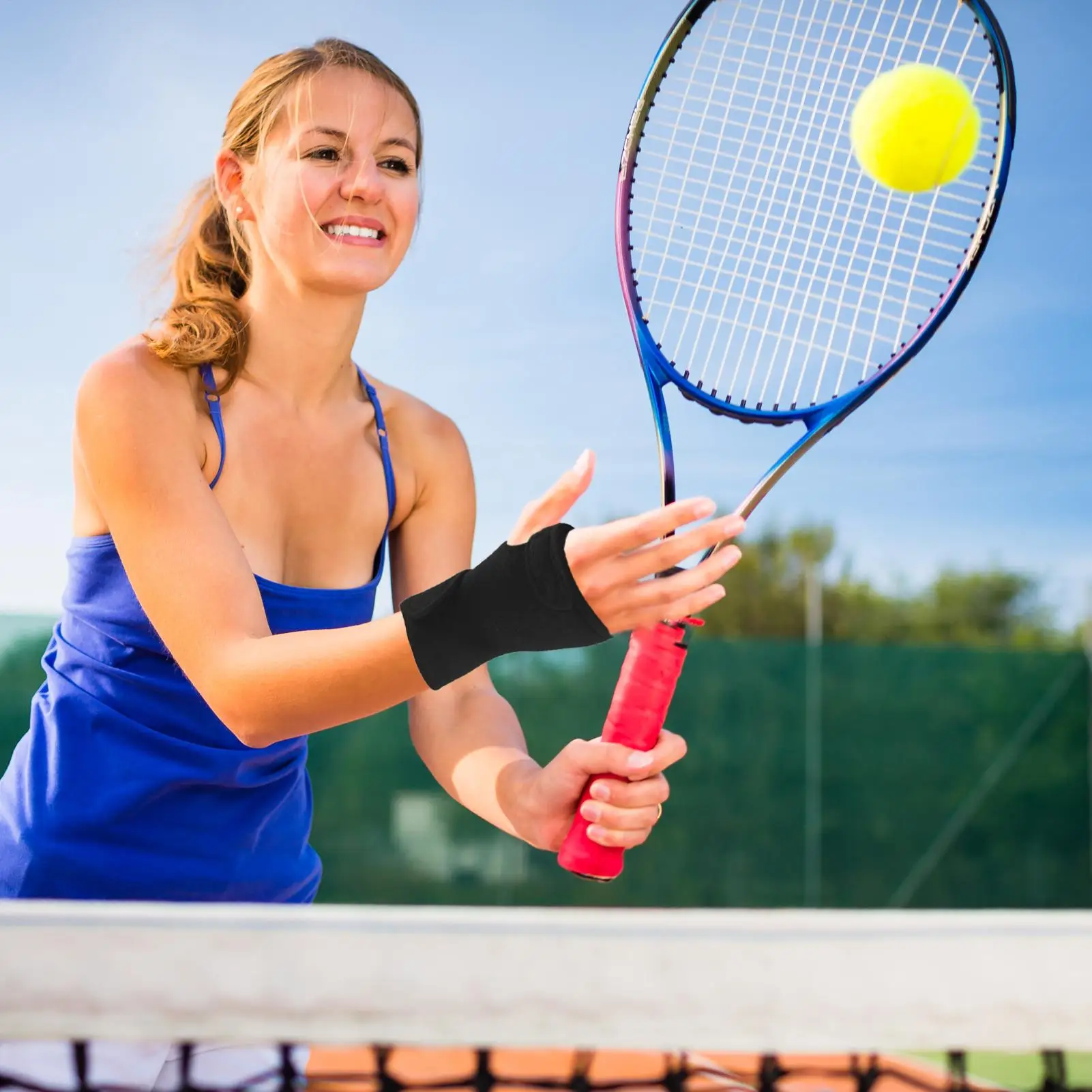 

Бандаж на запястье, шина на запястье, регулируемые компрессионные рукава, дышащие бинты, ремни для шины, травм предплечья, фитнеса, спорта, женщин