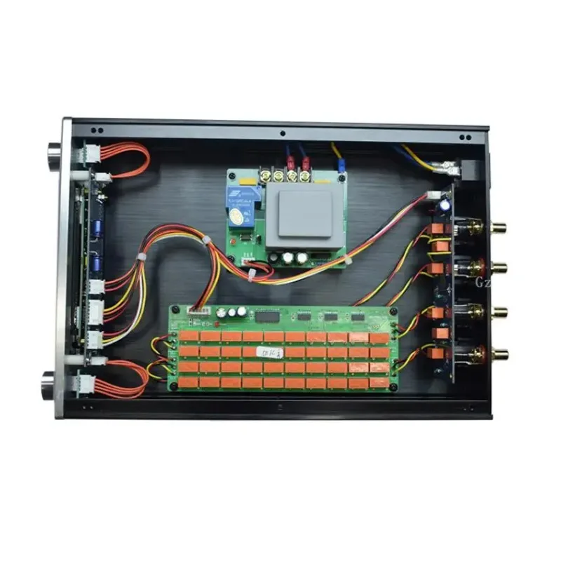 Assembled Balanced Remote Control Volume Controller RCA XLR Relay Motor Potentiometer Electronic Volume VFD LED Display
