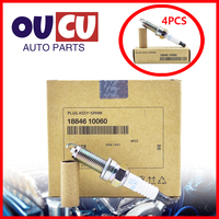 4pcs 18846-10060 SILZKR6B10E Iridium Spark Plug For Hyundai I30 IX35 IX40 Kia Rio Soul Accent Veloster Solaris 1884610060