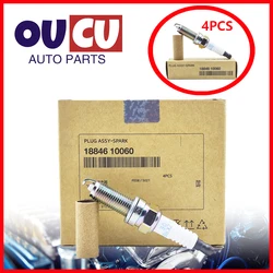 4pcs 18846-10060 SILZKR6B10E Iridium Spark Plug For Hyundai I30 IX35 IX40 Kia Rio Soul Accent Veloster Solaris 1884610060