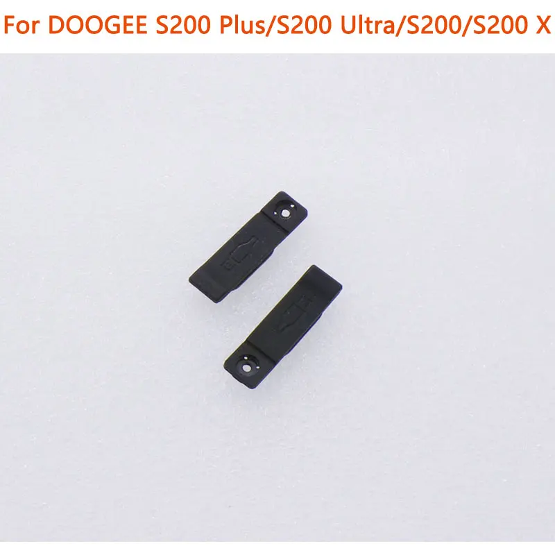 Original DOOGEE S200 S200 X S200 Ultra Dust Plug USB Rubber Dust Plug Cell Phone TYPE-C Dust Plug For DOOGEE S200 Plus Phone