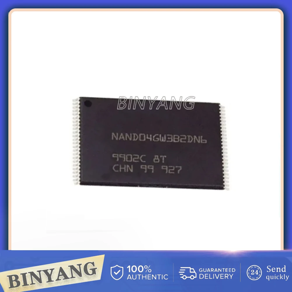 

5pcs/lot NAND04GW3B2DN6 New In Stock TSOP48 Encapsulation