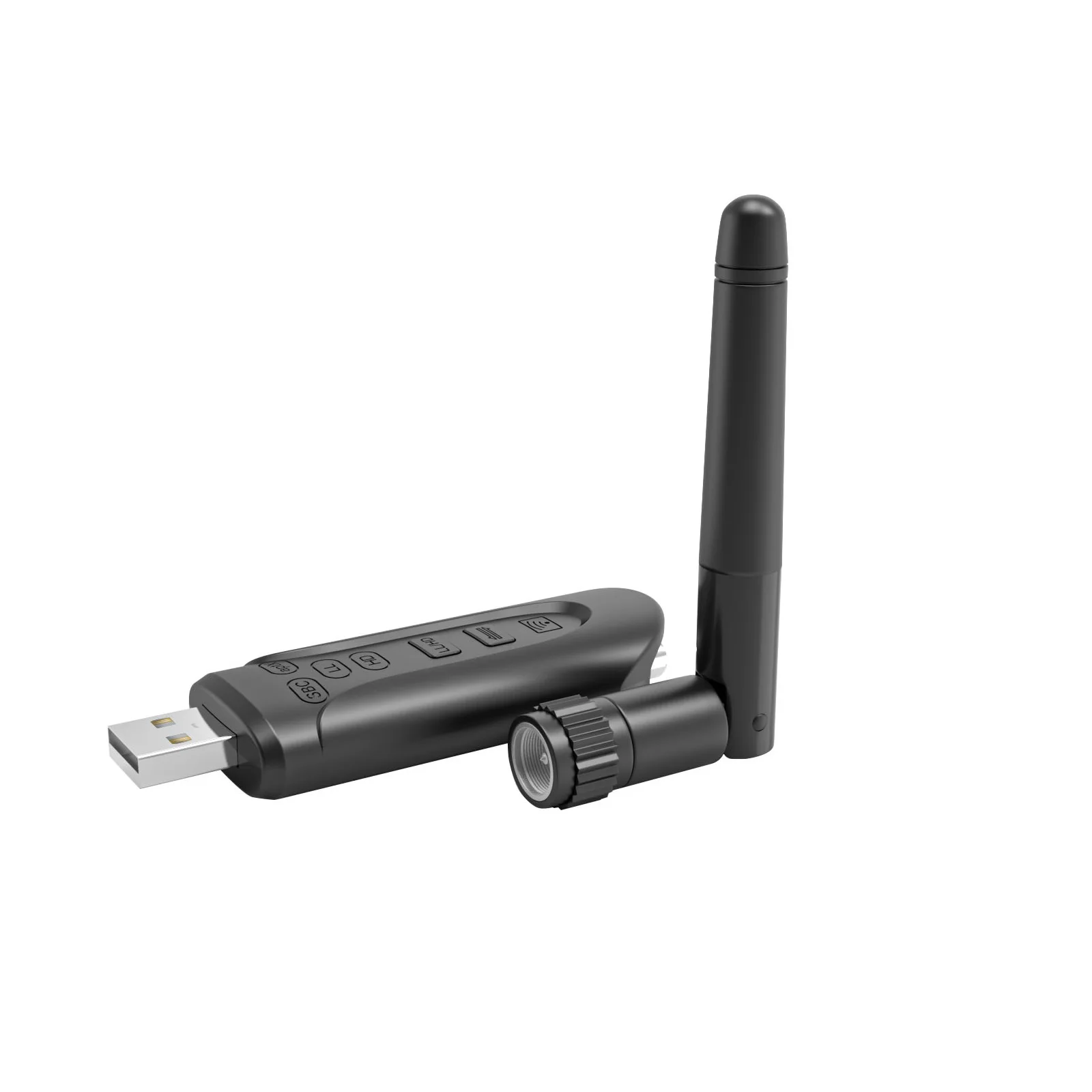 QCC3056 USB  Bluetooth 5.3 Audio Transmitter  3.5MM AUX Qualcomm Multi-point Wireless Adapter AptX LL HD Adaptive Music Dong