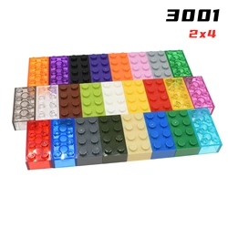 Rainbow Pig MOC Particles 3001 Brick 2x4 Building Blocks Parts DIY Compatible Assembles Bricks Bulk Model Educational Tech Toys