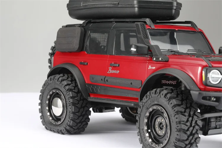 ل Traxxas Trx-4m جديد برونكو 2021 Trx4m Rc الزاحف ترقية الملحقات 1/18 الخوض خرطوم عالية مدخل هواء عالية القوة النايلون #4