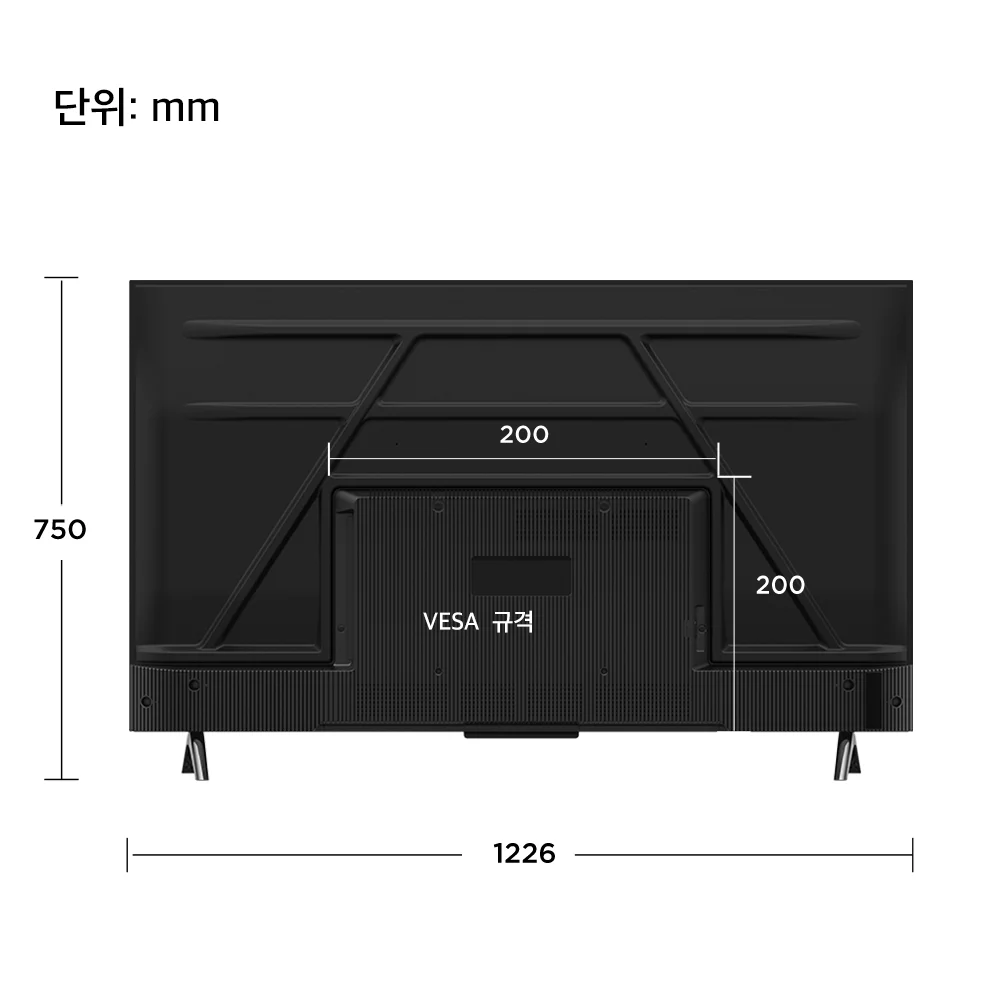 TCL 4K UHD 안드로이드11 TV 55V6B 138cm · 55인치 · 방문설치