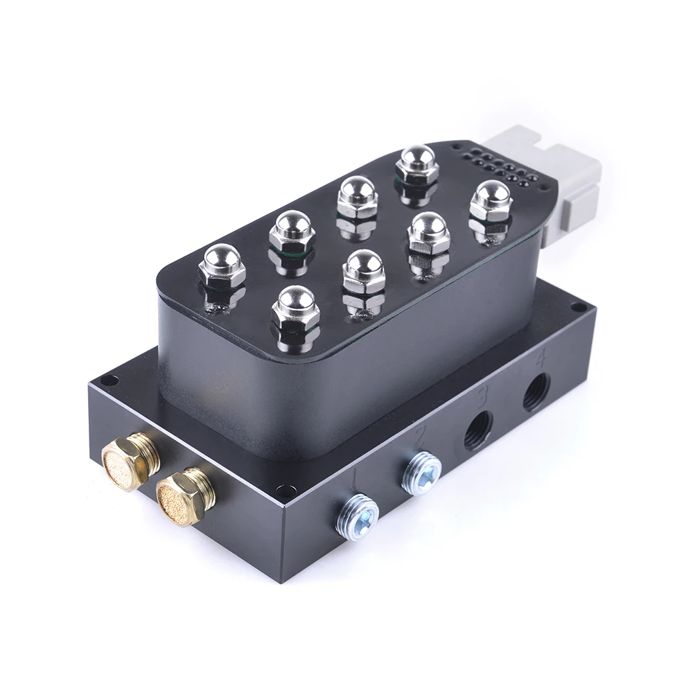 Universal accuair VU4 style solenoid valve unit Air ride suspension Manifold Solenoid valve with remote control one key up