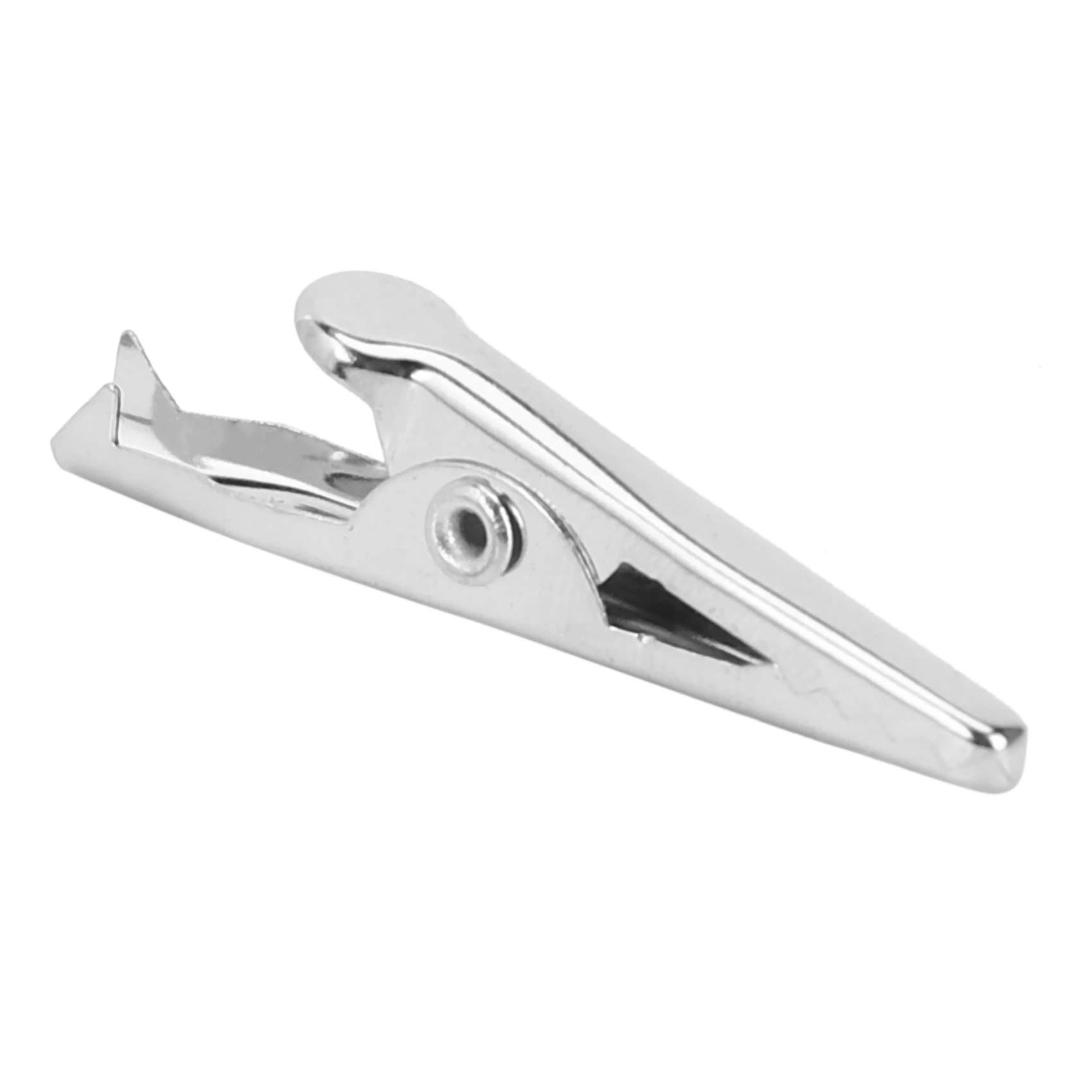 

Хорошо 100 шт. серебряные металлические зажимы типа «крокодил»