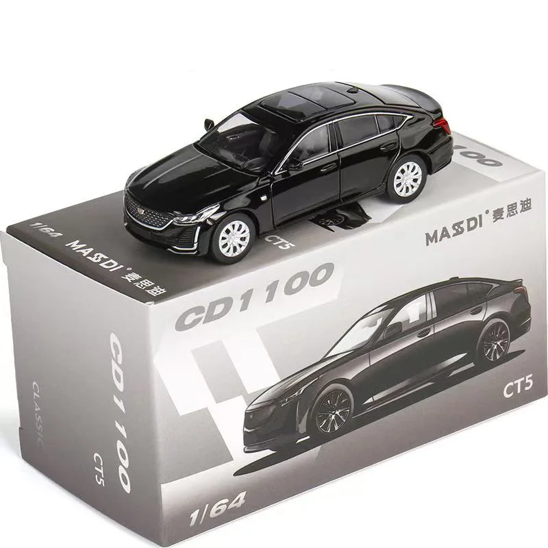 New In Stock Masdi 1:64 Cadillac Ct5 Alloy Miniature Diecast Model