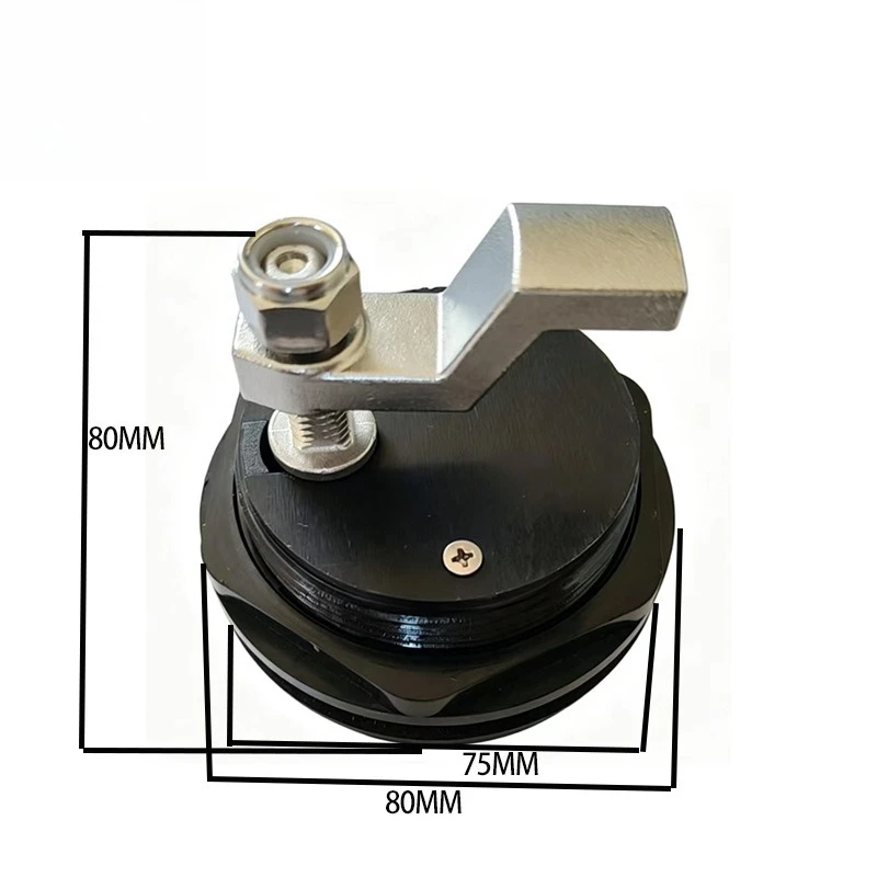 316 Stainless Steel Deck Lock Buckle Marine Black Plastic Floor Toolbox Fastener Boat Yacht Fixed Hardware Accessories