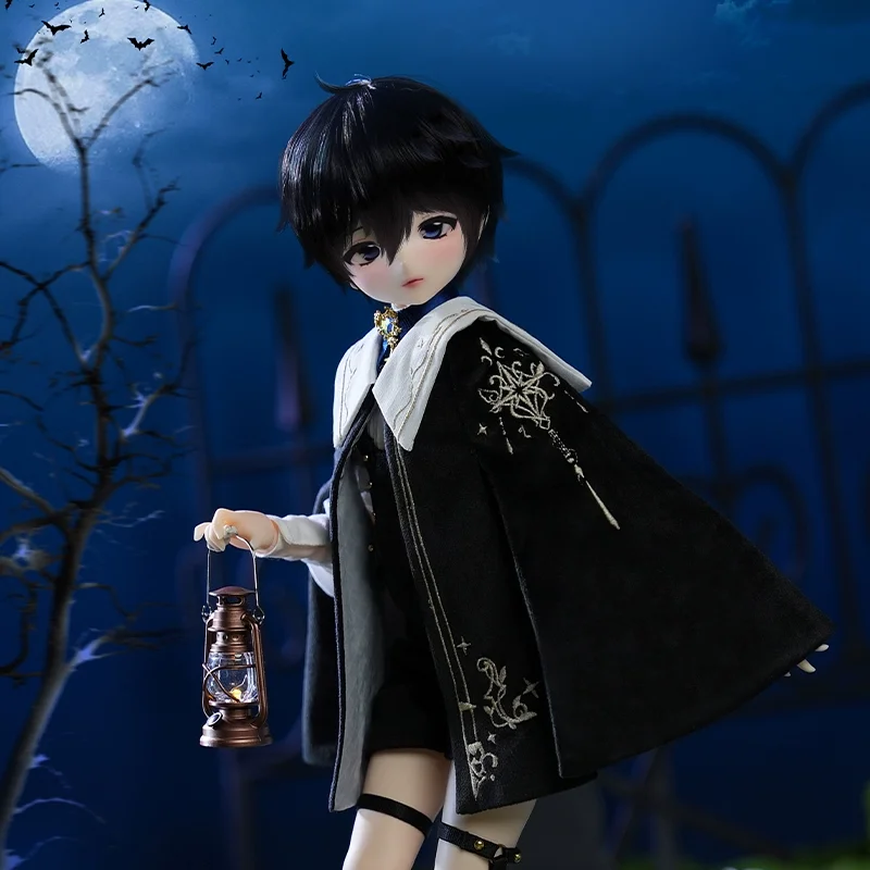 Genuine Imomodoll Original Corvus 4-Inch Rubber Plain Head With 4-Inch Body Doll Mjd Bjd Cream Color And Chocolate Color