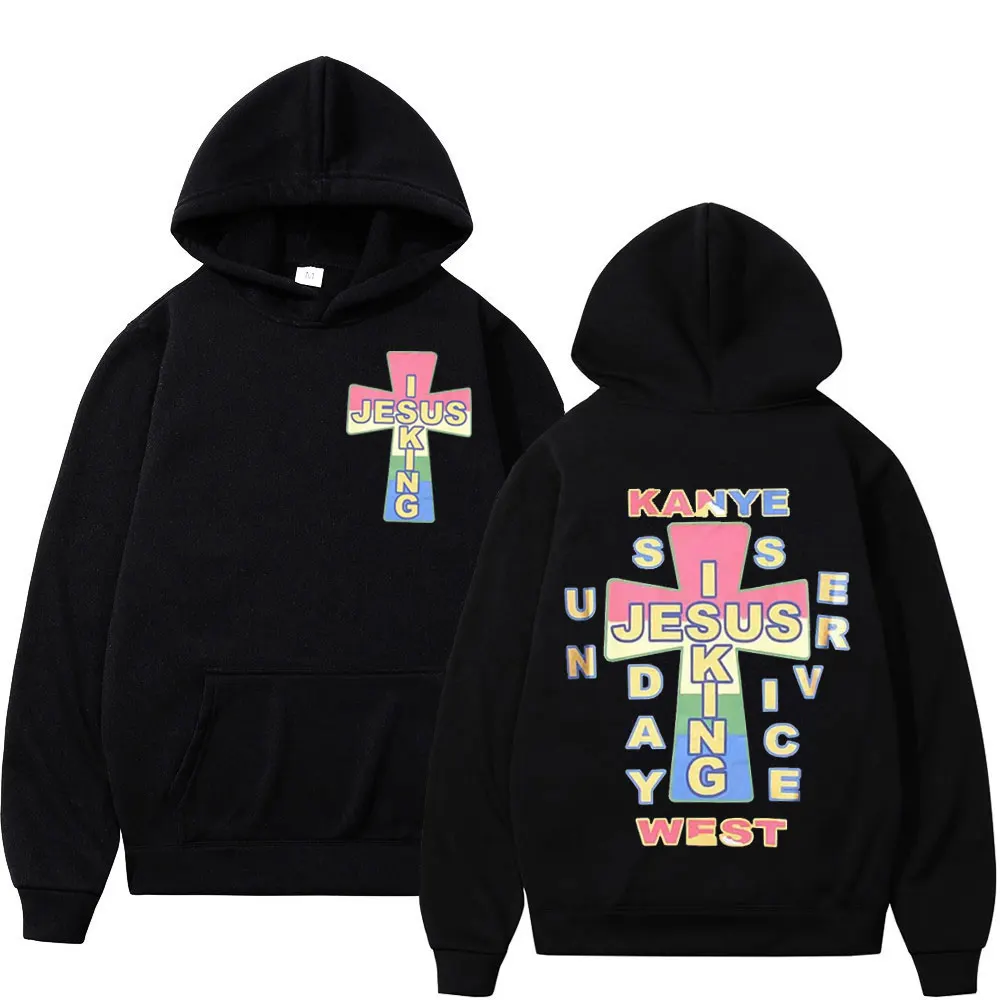 

Hot Rapper Kanye West Album Print Hoodie Men Women Y2k Aesthetics Hooded Sweatshirt Fashion Hip Hop Oversized Hoodies Streetwear