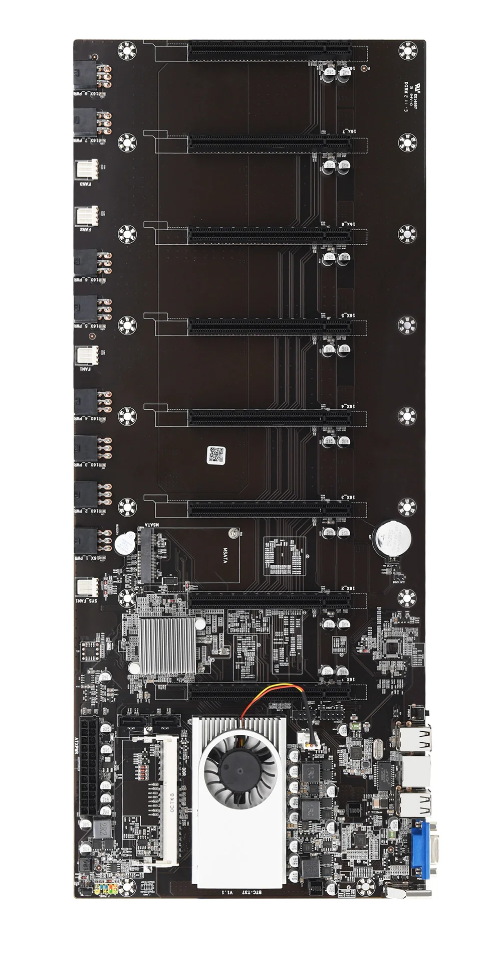 Imagem -04 - Placa-mãe Suporte Gpu Mainboard com Memória Cpu Integrado Vga Interface Suporte 1066 1333 1600mhz com 8g Ram 128g Ssd T37