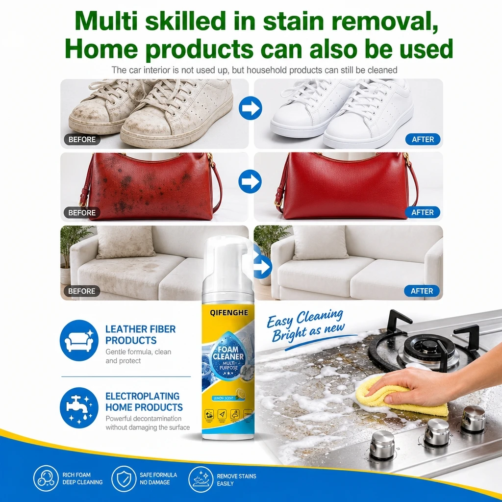 Multi-purpose Rich Foam Cleane - Leather Cleaner Interior recension och pris
