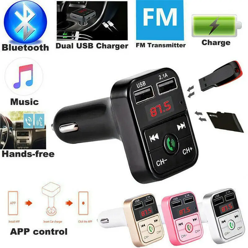 New Cigarette Lighter Type Car MP3, Factory Direct Sales, Car Bluetooth Hands-Free Player