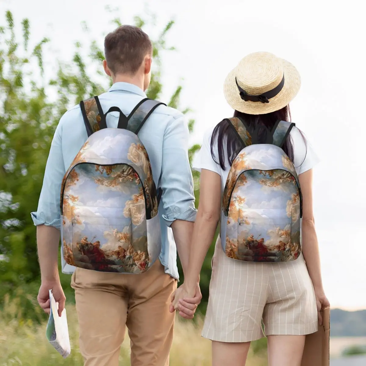 Early Renaissance A Backpack Hot Sale Daypack Large Capacity Boys Girls BookBag School Bag Shoulder Bags for Men Women